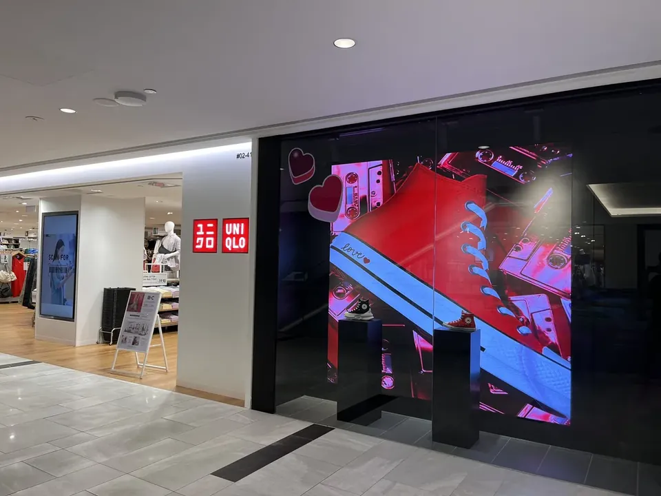 Converse Store — Indoor LED LED display by ETA Visual in Raffles City, Singapore