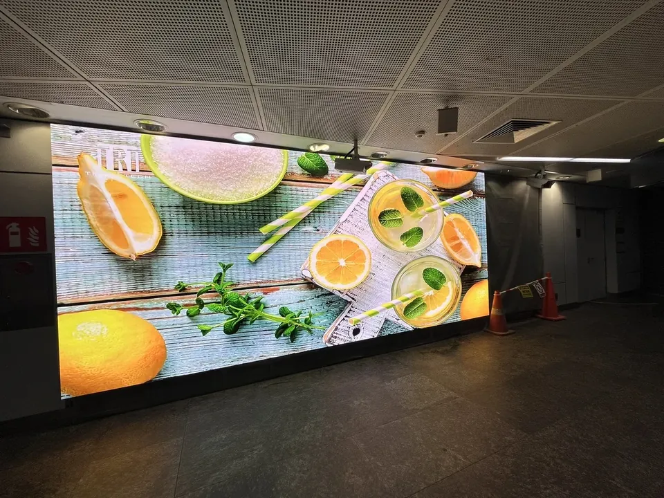 Orchard MRT Station (Phase 1) — view 7 — Indoor LED installation by ETA Visual