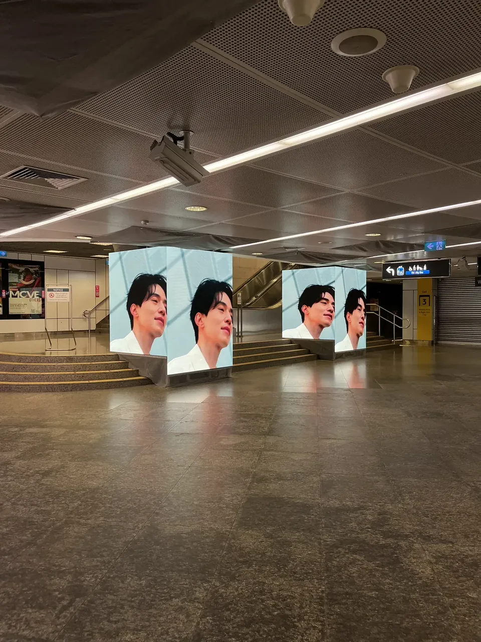 Orchard MRT Station (Phase 1) — view 3 — Indoor LED installation by ETA Visual