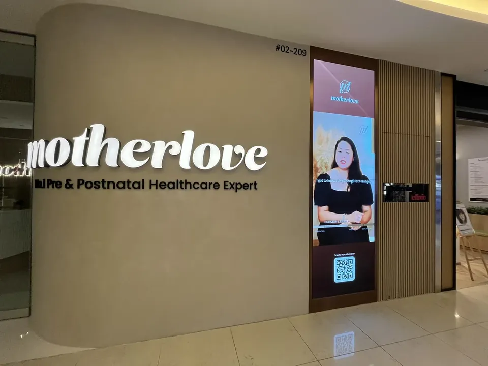 Motherlove — Indoor LED LED display by ETA Visual in VivoCity, Singapore