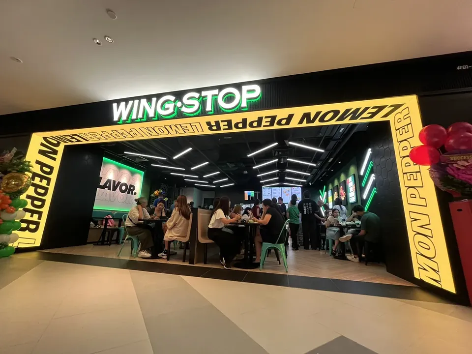 Wingstop — Indoor LED by ETA Visual, The Cathay, Singapore