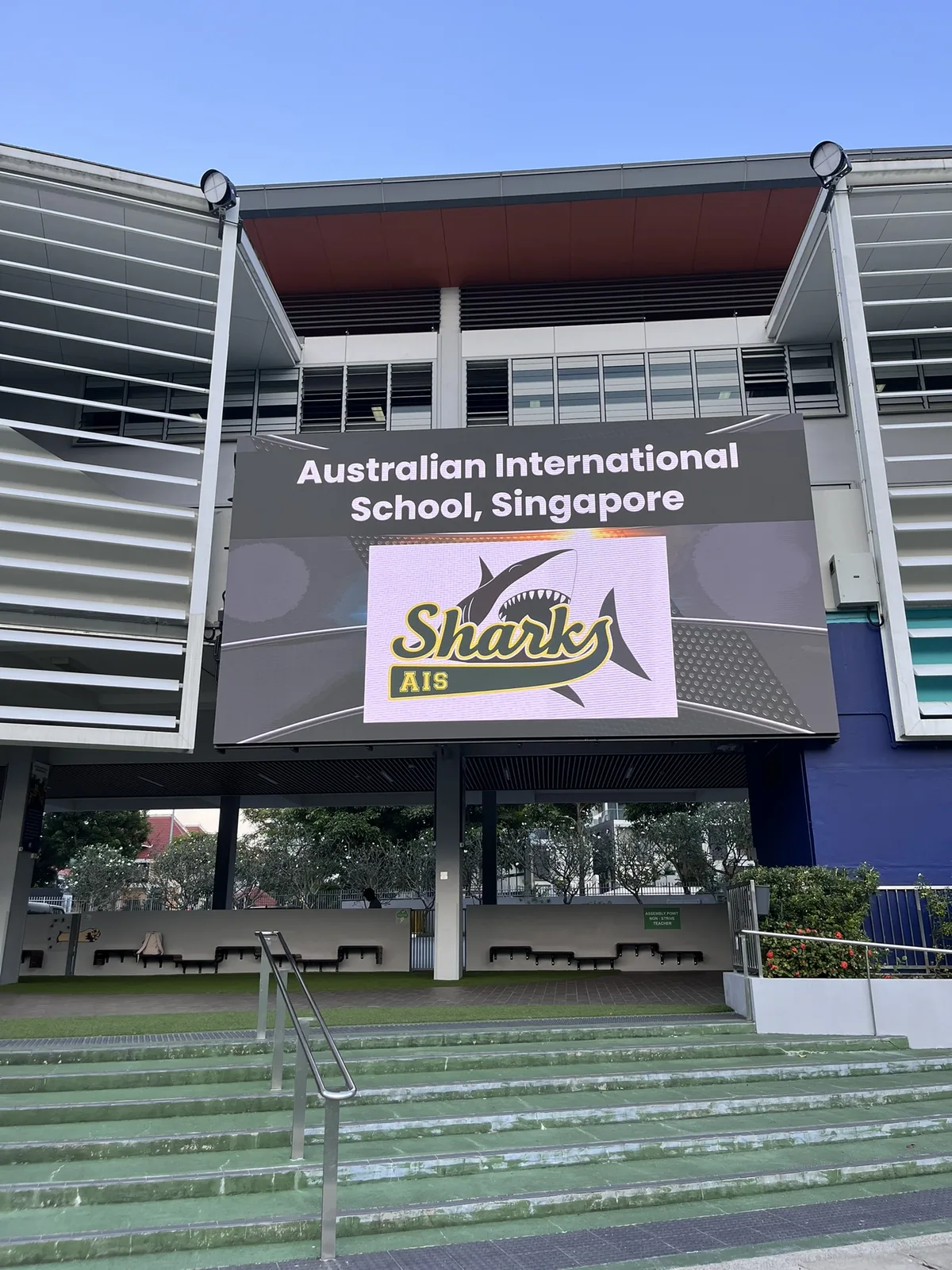Australian International School — Outdoor LED by ETA Visual in Singapore