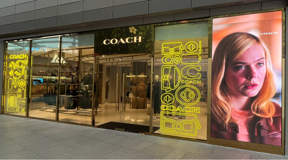 Coach Storefront — Outdoor LED by ETA Visual in Resorts World Sentosa, Singapore