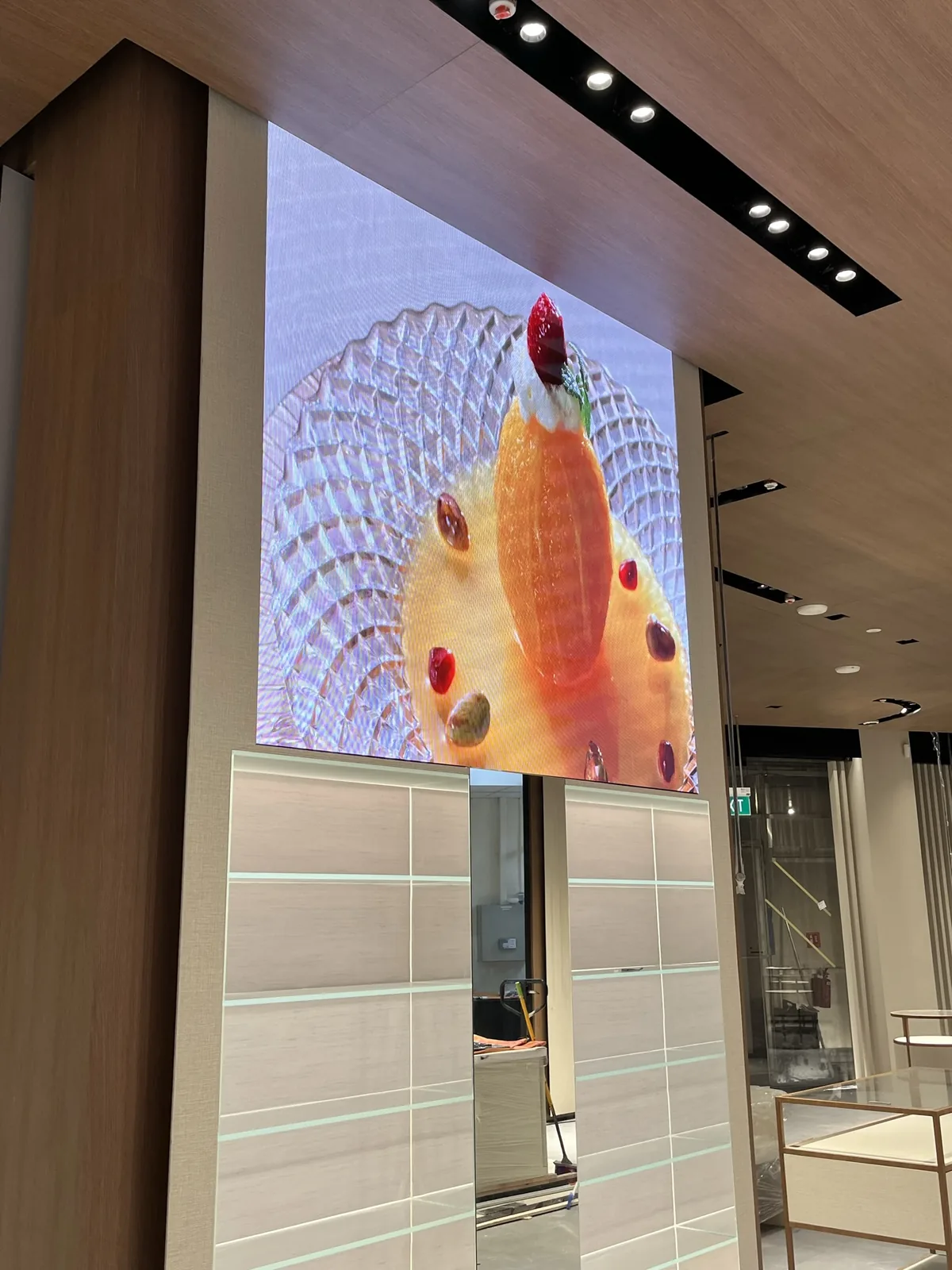 Emporio Armani — view 2 — Indoor LED installation by ETA Visual