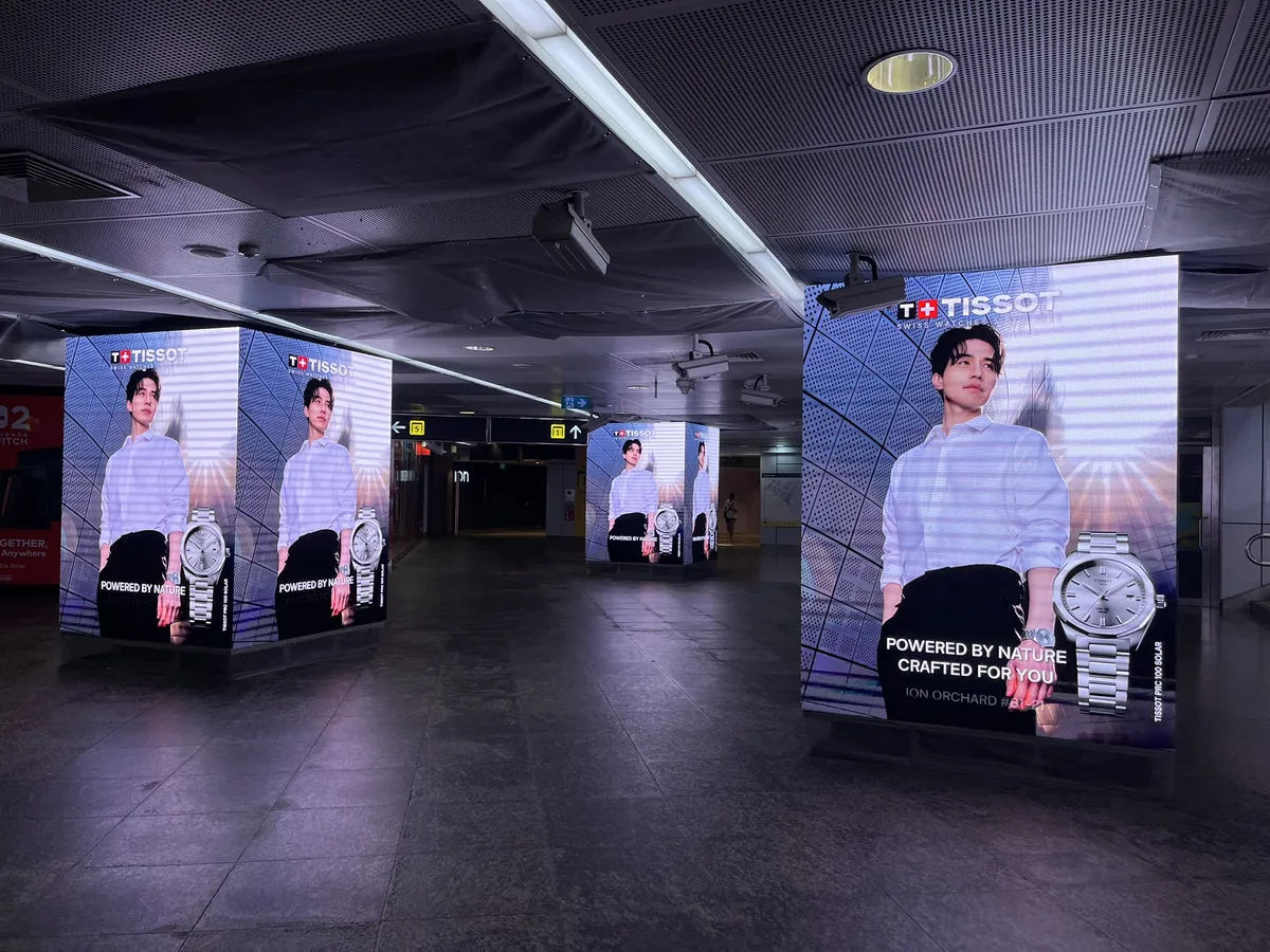 Orchard MRT Station (Phase 1) — Indoor LED by ETA Visual, Orchard, Singapore