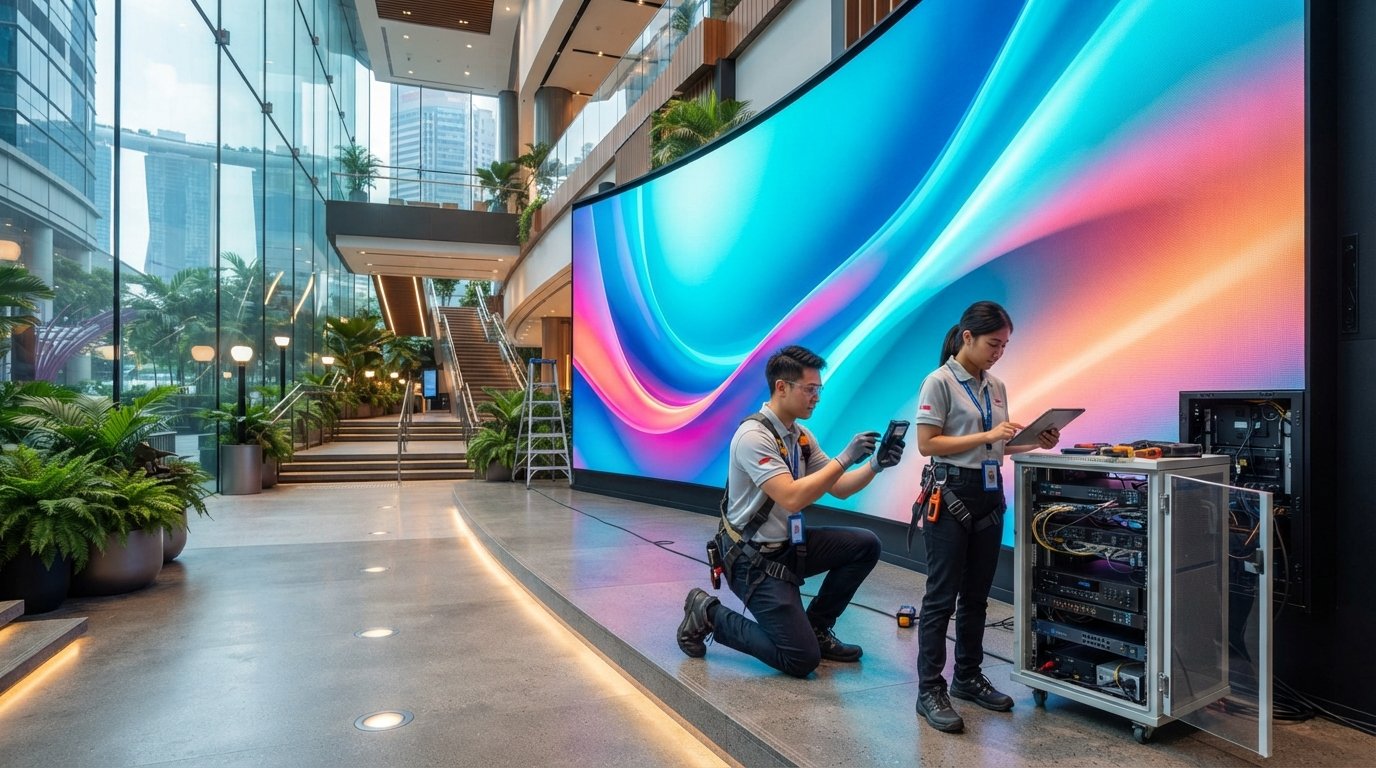 Singapore AV System Integrators: Commercial Guide — ETA Visual LED & AV guide, Singapore
