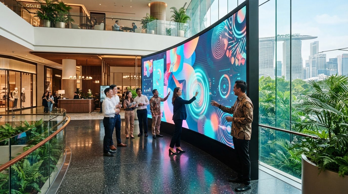 Interactive LED Displays in Singapore: Applications, Design and Integration — ETA Visual LED & AV guide, Singapore