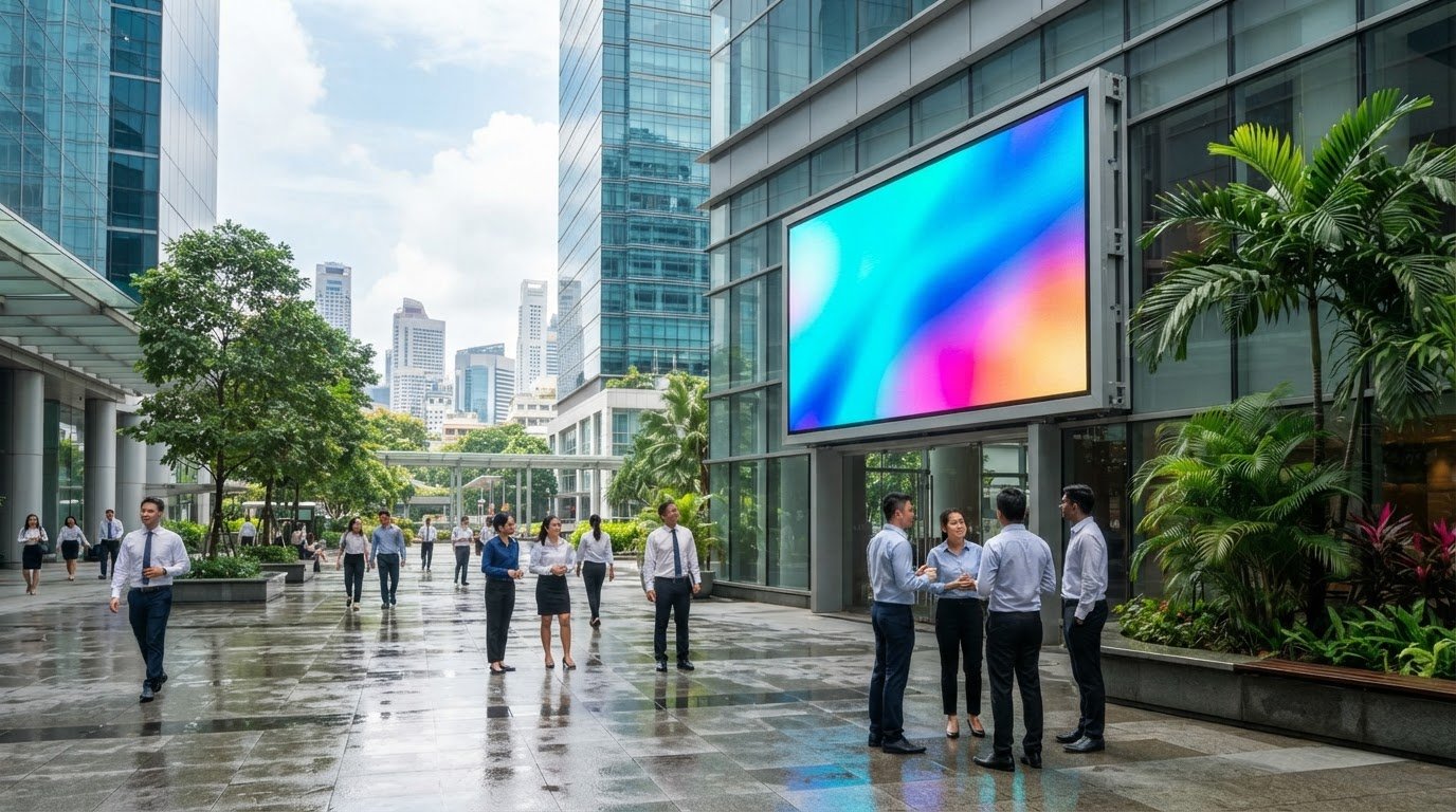 Outdoor LED Screen Guide for Singapore Businesses — ETA Visual LED & AV guide, Singapore