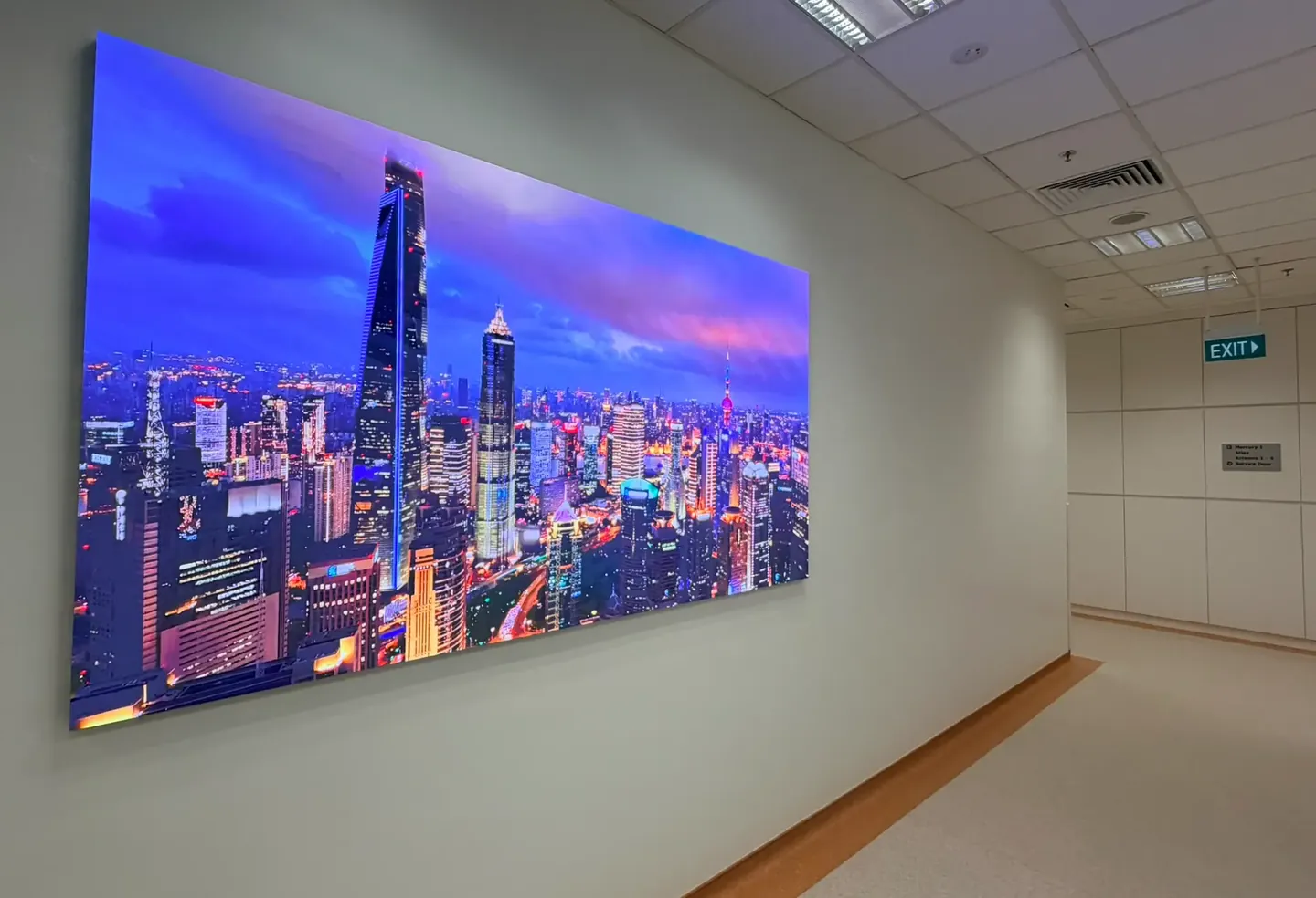 Tan Tock Seng Hospital — Indoor LED LED display by ETA Visual in Singapore