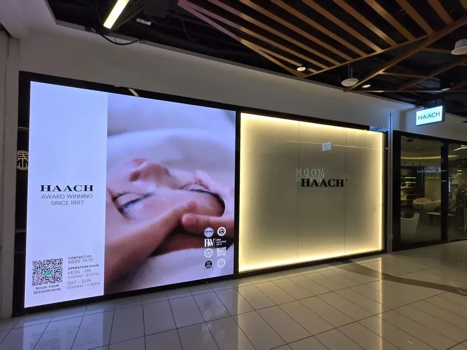 Centrepoint Mall Shopfront — Indoor LED LED display by ETA Visual in Centrepoint Mall, Singapore