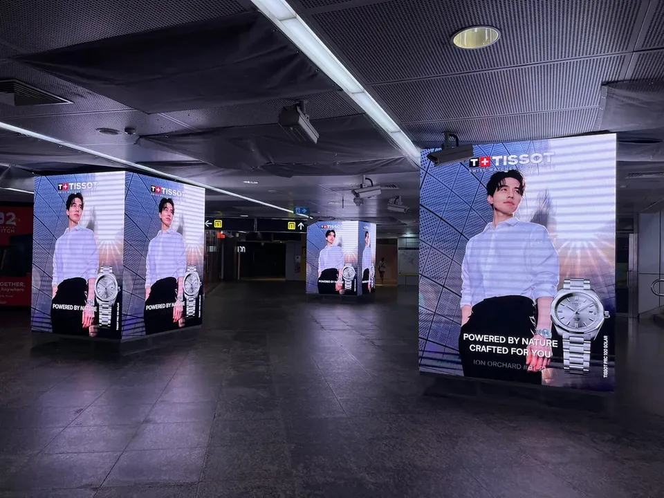 Orchard MRT Station (Phase 1) — Indoor LED LED display by ETA Visual in Orchard, Singapore