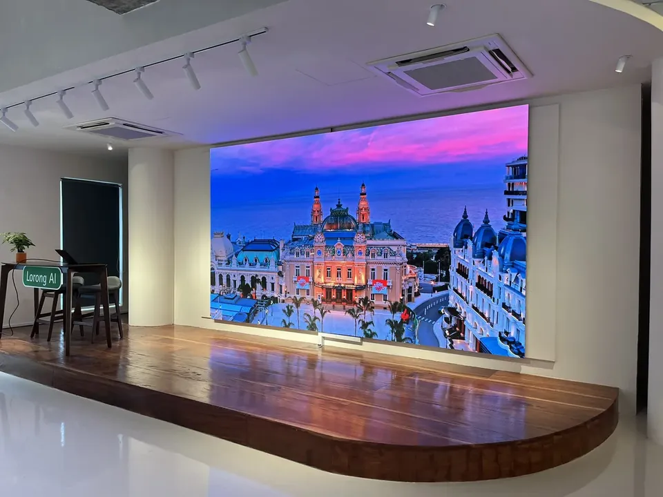 Stage One — view 2 — Indoor LED installation by ETA Visual