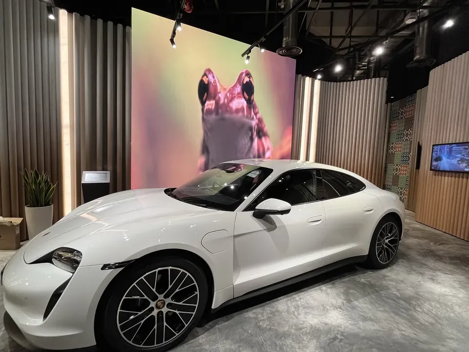 Porsche Showroom — Indoor LED by ETA Visual, Guoco Tower, Singapore