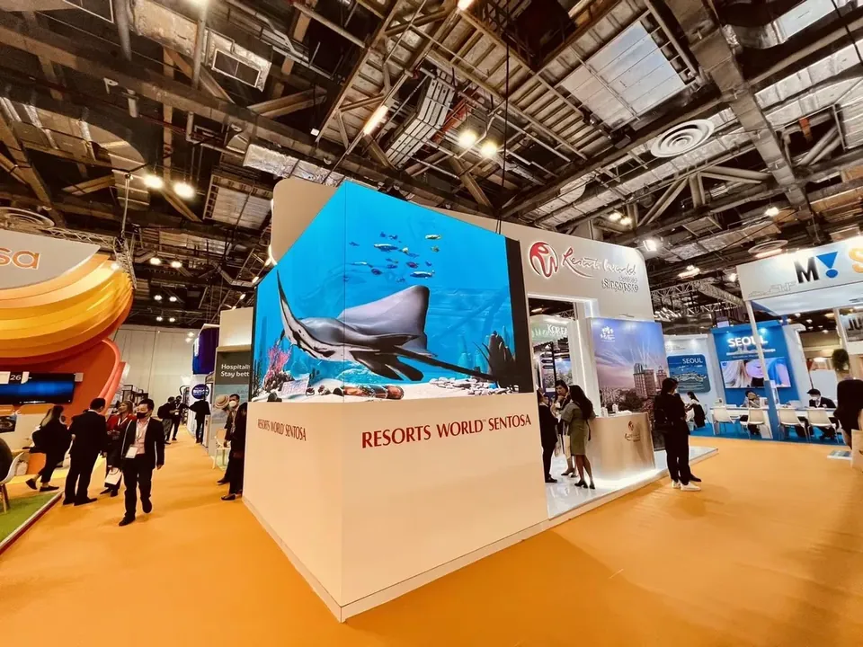 RWS Expo Booth — Indoor LED LED display by ETA Visual in Singapore