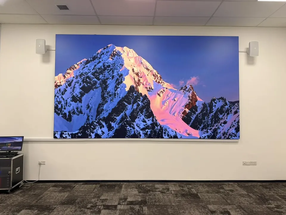 Yanmar Showroom — Indoor LED LED display by ETA Visual in Singapore