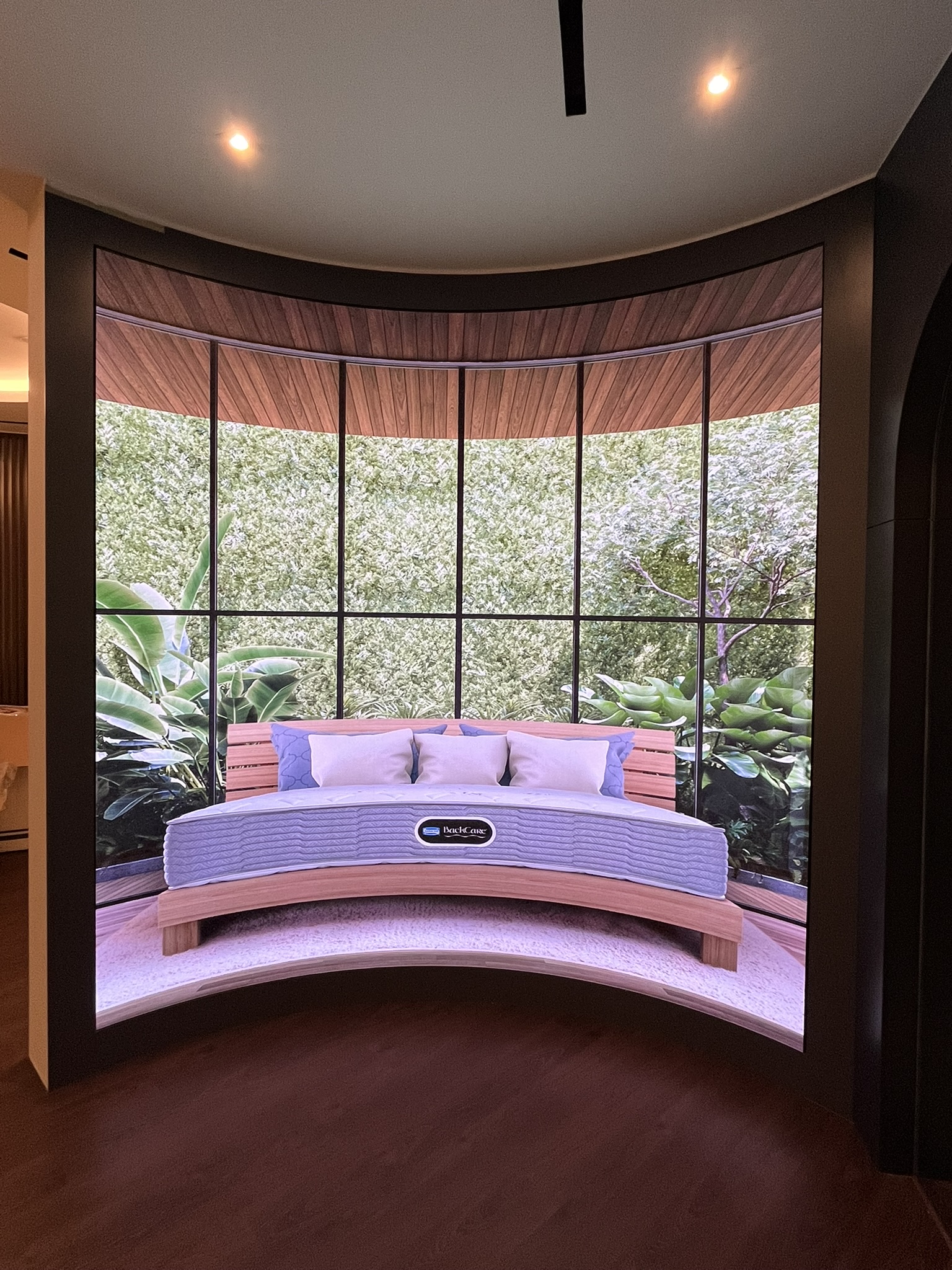 Simmons Mattress — Flexible & Curved by ETA Visual in United Square, Singapore
